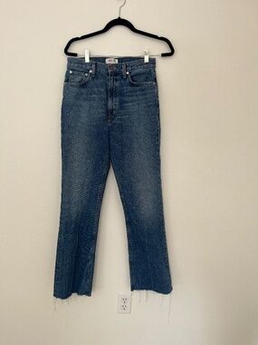 Agolde Jeans Women Pinched Waist High Rise Blue Straight Denim 28